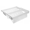 Metal drawer Elite for shoes 800 mm with soft closing, baltas