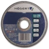 HOGERT Metalo/inox šlifavimo diskas, 125 mm, itin plonas 1,0 mm