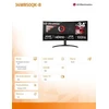 Monitorius LG 34WR50QK-B | 34 " | VA | QHD | 21:9 | 100 Hz | 5 ms | 3440 x 1440 pikselių | 240 cd/m² | HDMI jungtys quan (Atnaujinta)