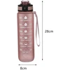 Motyvuojanti gertuvė su laiko žyma, 1000 ml, rožinė
