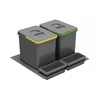 MULTINO 600 2X15l container system + 2 trays, GRAPHITE Pilkas