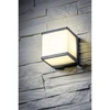 NARIN LED šviestuvas 10W, 1000lm, IP54, AC220-240V, 50/60Hz, 4000K, juodas