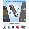 Ausinės New Bee B45 Bluetooth 5.0 - belaidė ausinė / laisvų rankų įranga, juoda