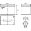 Npp Power Akumuliatorius LFP LiFePO4 12.8V 18Ah T2 (Atnaujinta)