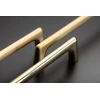 OCTAVIO zamak handle, C=128 mm, auksinis, brushed