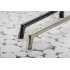 GTV OCTAVIO zamak handle, C=160 mm, inox - brushed steel