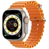 Orange Išmanusis laikrodis Riversong Motive 8 Ultra SW808, Light Gray/oranžinis
