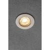 GTV PARMA lubinis taškinis šviestuvas, IP20, apvalus, inox, TYPE 2114