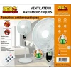 Pastatomas ventiliatorius su apsauga nuo uodų Zero Moustique 002091