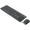 Pelė Logitech MK295 Silent Wireless Combo Belaidė klaviatūra, US Int, Graphite (SPEC) (Pažeista pakuotė)