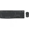 Pelė Logitech MK295 Silent Wireless Combo Belaidė klaviatūra, US Int, Graphite (SPEC) (Pažeista pakuotė)