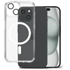 Permatomas 2in1 MagSafe telefono dėklas ArmorPro skirtas iPhone 15