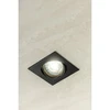 Lubinis šviestuvas PORTO-K ceiling spotlight, IP20, square, juodas, angle adjustable, TYPE DT10