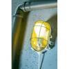 Lubinis šviestuvas GTV Priekinis šviestuvas SANGUESA KAM, maks. 40W, E27, AC220-240V, 50-60Hz, IP54, ABS/stiklas/