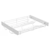 Pull out shoes rack SMART 800 mm (set without guides) - baltas