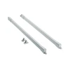 Rail GTV MODERN BOX PRO, longitudinal, square, L=350 mm, pilkas