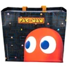 Retro pirkinių krepšys Konix Pac-Man su Blinky dizainu 40x45x20cm, juodas