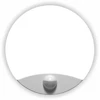 Sieninis šviestuvas Rygos apvalus LED apšvietimas 12W 4000K IP65 Eurolight