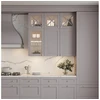 RING inox knob - brushed steel