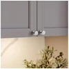 RING inox knob - brushed steel