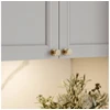 RING knob brushed auksinis