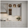 RING knob brushed auksinis