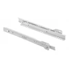 Roller drawer slide baltas L-300
