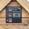 Rūkykla elektrinė Kalmetal Kalwood 180L su dūmų generatoriumi, ruda