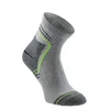 HÕGERT SAAR short socks light pilka/žalias 43-44 (3 pairs/pack)