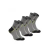 HÕGERT SAAR short socks light pilka/žalias 43-44 (3 pairs/pack)
