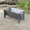 Šašlykinė iškylai Kalmetal 4mm storio plieno