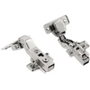Self-closing hinge/hydraulic angular 30° roller H=0 with euro screws