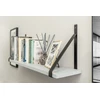 Shelf support GINO, 30x22 cm, juodas mat