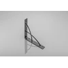 Shelf support NEO, 18x18 cm, juodas mat