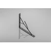 Shelf support TREE, 20x17 cm, juodas mat