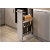 Side cargo basket MovixPro, 2 shelves, for 150mm cabinet, without slides, chrome