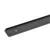 Side moulding (38 mm) left, juodas