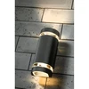 GTV Sieninis šviestuvas dviejų krypčių SILVA, GU10, MAX.2x50W, IP54, AC220-240V, 50/