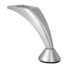 Sofa leg D-01 (chrom) with central mounting hole