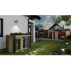 Hogert Pakraunamas lauko LED šviestuvas Lumos II, IP65, juodas, LD-LUMOSII-3000-64, GTV