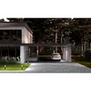 Solar floodlight with motion sensor ALTON, LED, 2000lm, 4000K, 6000mAh replaceable, IP65,
