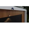 Solar luminaire with motion and dusk sensor DAVOS, LED, 1000lm, 4000K, 2000mAh, IP54, blac