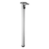 Special foot, foldable, fi 50mm, h=710mm (baltas)