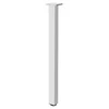 Square aliuminio table leg with regulation foot