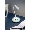 GTV Stalinė lempa GALACTIC LED, 5W, 240lm, 5V DC, 4000K, RGB pagrindas, USB įkrovimas, baltas
