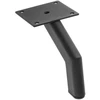 STOMP steel foot, h=120mm, juodas