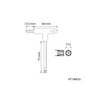 Bahco HOGERT TORX SU T15 RANKENA
