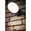 GTV LED fasado šviestuvas TERRO, 10W, 1200lm, IP54, AC220-240V, 50/60Hz, 4000K, juodas, LD-TER10WB-10