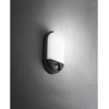 TULON luminaire with motion sensor, LED, 15W, 1350lm, 4000K, AC220-240V, IP54, oval, juodas