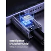 Ugreen ML USB įkrovimo laidas USB-C į USB-C PD L512 (pilkas), 3 m (Pažeista pakuotė)